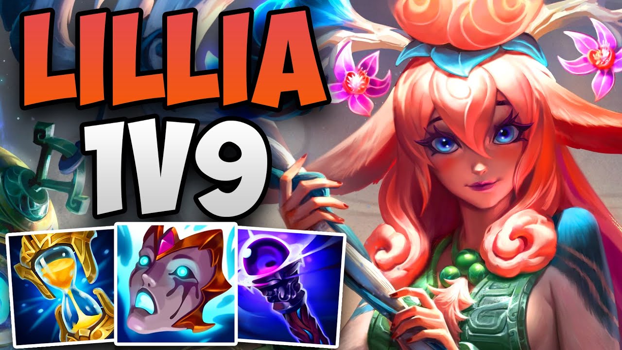 CHALLENGER LILLIA 1V9 CARRY GAMEPLAY! | CHALLENGER LILLIA JUNGLE GAMEPLAY | Patch 14.1 S14