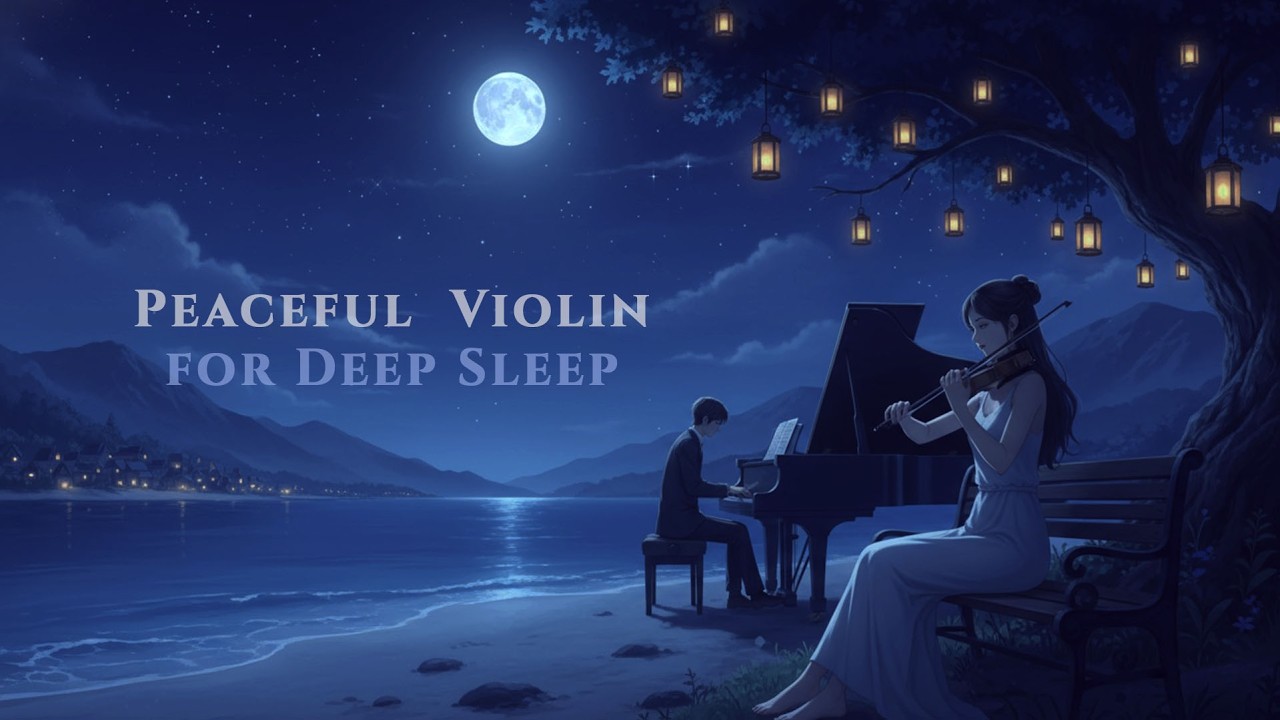 🎻 Soft Violin Music for Deep Sleep Tonight | Calm Instrumental Sounds for Peaceful Rest