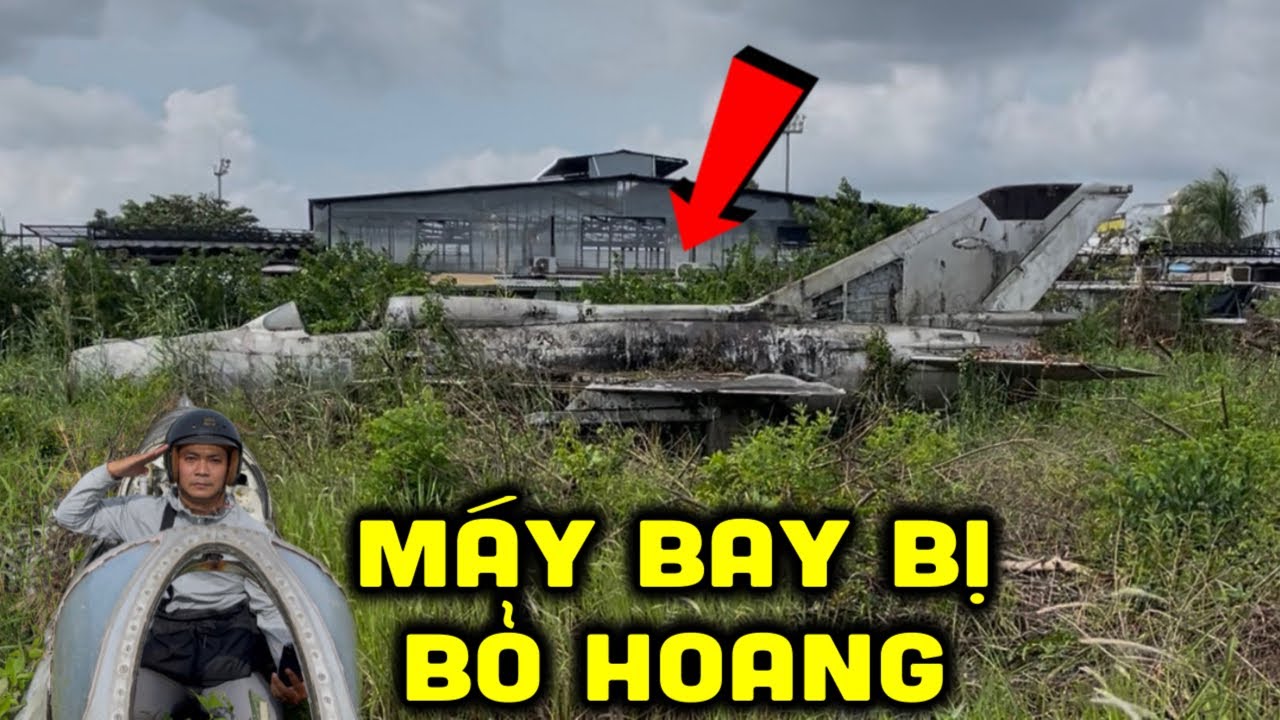 Phát hiện máy bay bị bỏ hoang không biết từ năm nào ở Cà Mau