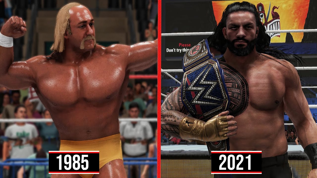 All Wrestlemania Main Event Winners! 1985 - 2021 (WWE 2K)