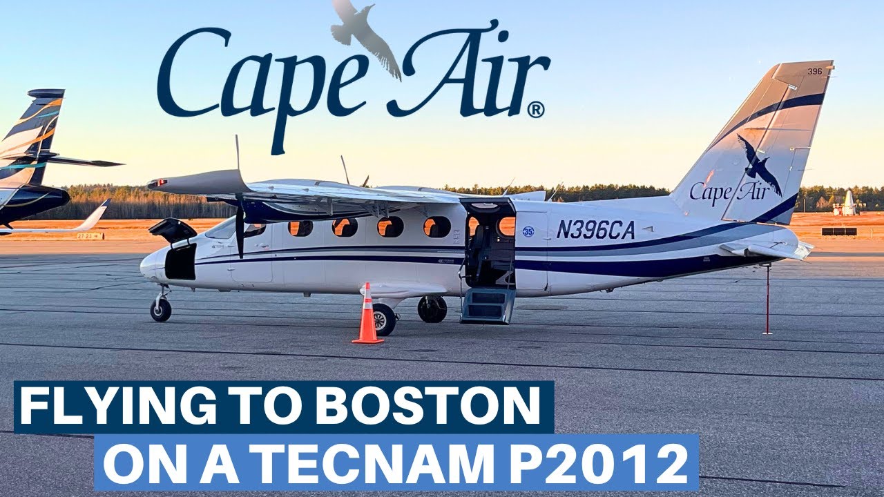 CAPE AIR TECNAM P2012 Traveller | Saranac Lake - Boston | Flight Review