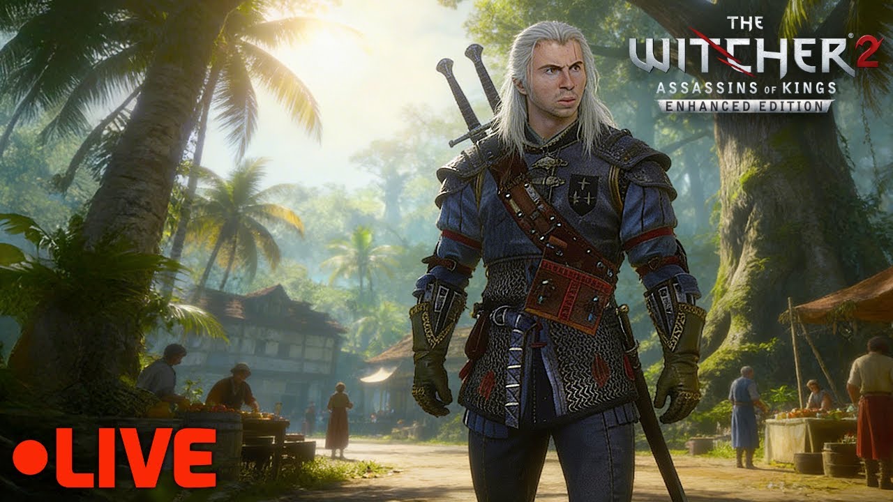 First Witcher 2 Playthrough 👑 Chapter 2 👑 Friday Stream