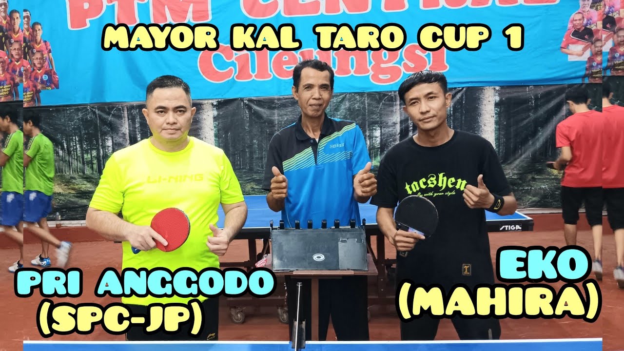 BINTIK TAK BERKUTIK‼️Eko (MAHIRA) vs Pri Anggodo (SPC-JP)MAYOR KAL TARO CUP 1|GOR CENTRAL CILEUNGSI|