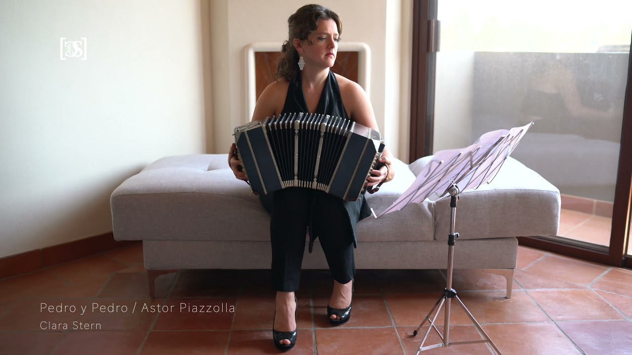 Pedro y Pedro, Astor Piazzolla. Clara Stern, bandoneón