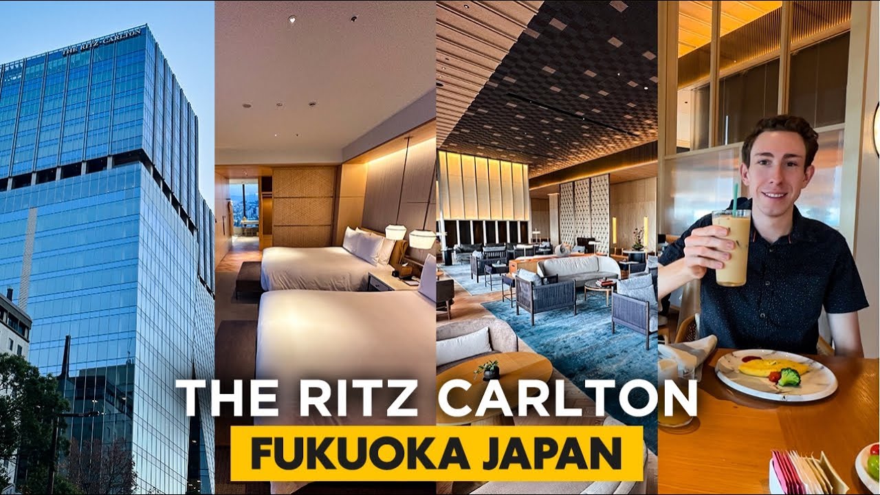 ИДЕАЛЬНАЯ ОЦЕНКА: The Ritz Carlton Fukuoka — НЕВЕРОЯТНО роскошный отель в Японии【Полный тур и обзор】