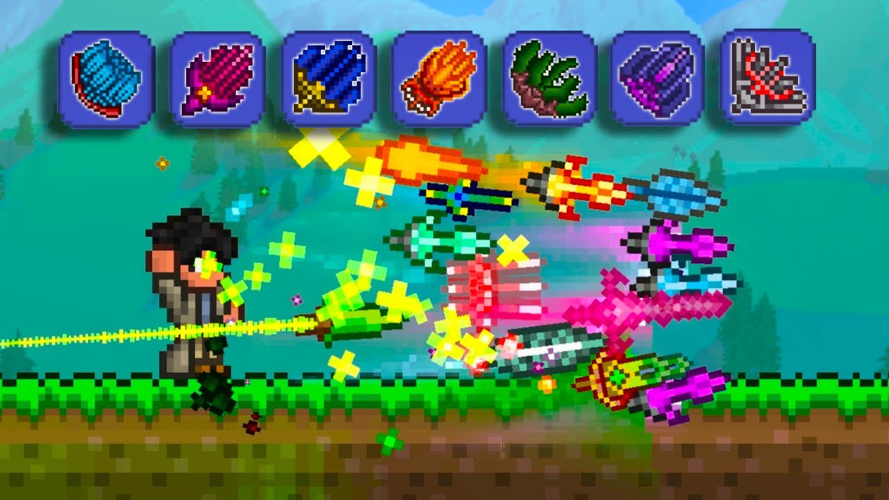 Terraria, But EVERY Vampire Knives Attack At The Same Time...