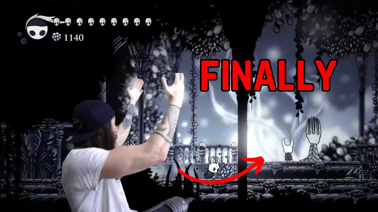 Hollow Knight players when finally beating Path of Pain