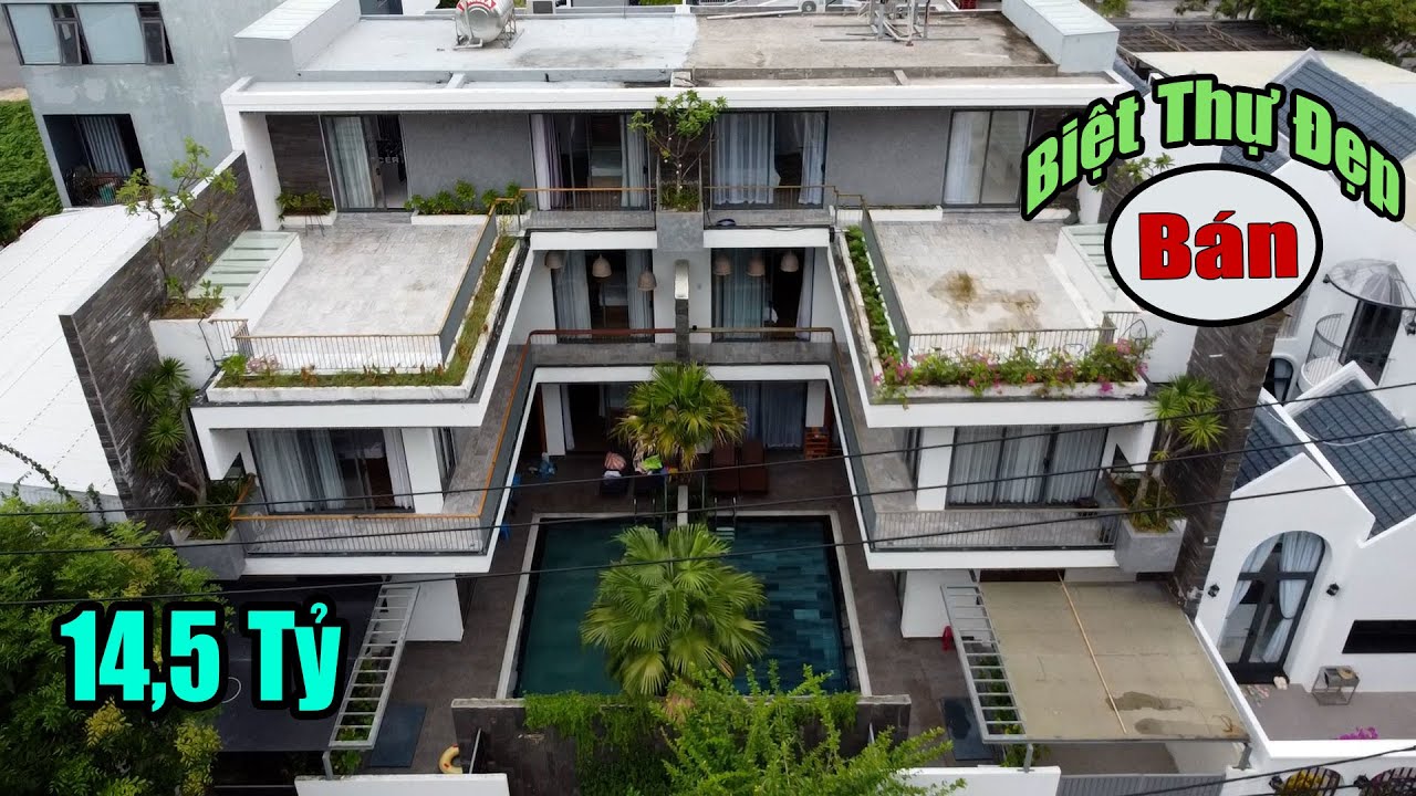 Bán Nhà Đà Nẵng | Biệt Thự 200m² Xây 3 Tầng Có Bể Bơi | Khu Nam Việt Á ,Đà Nẵng | 0839.62.60.61 