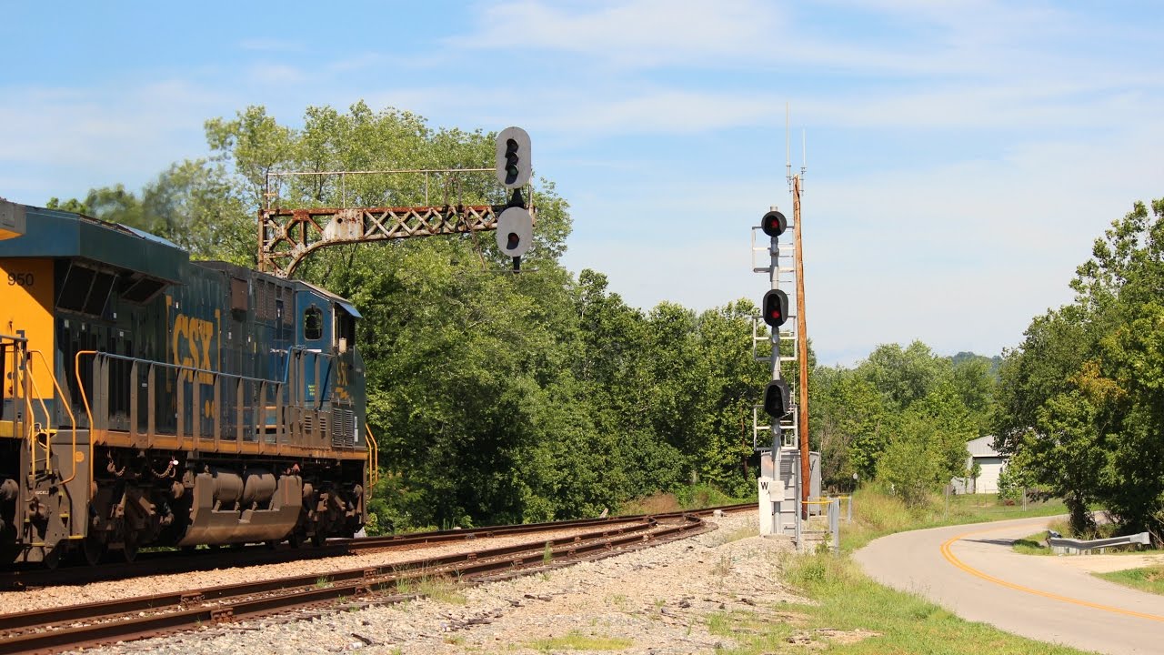 CSX coal train - Louisa, KY - CSX Big Sandy Sub