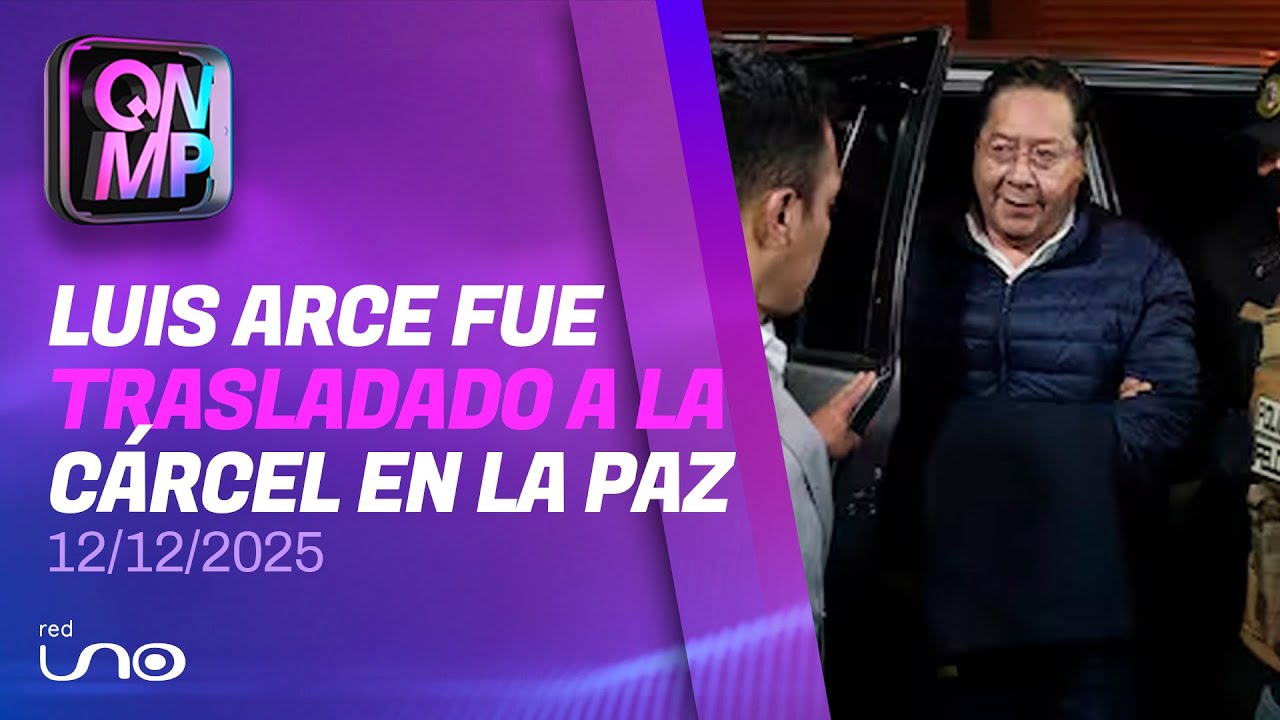 LUIS ARCE FUE TRASLADADO A LA CÁRCEL DE SAN PEDRO, en Que No Me Pierda
