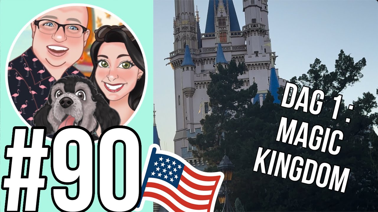 #2 Vlog Orlando: Onze eerste dag in Magic Kingdom!