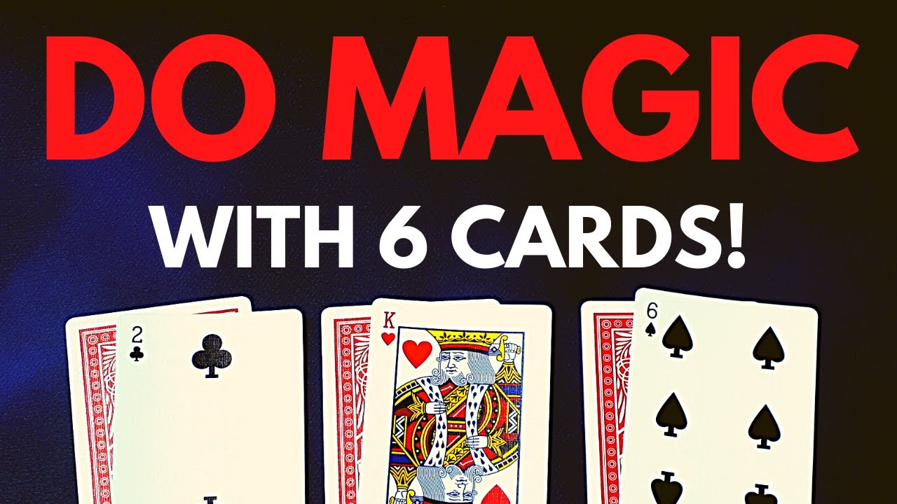 Do Mind-Blowing Magic Trick with 6 Cards (Secret Revealed!)