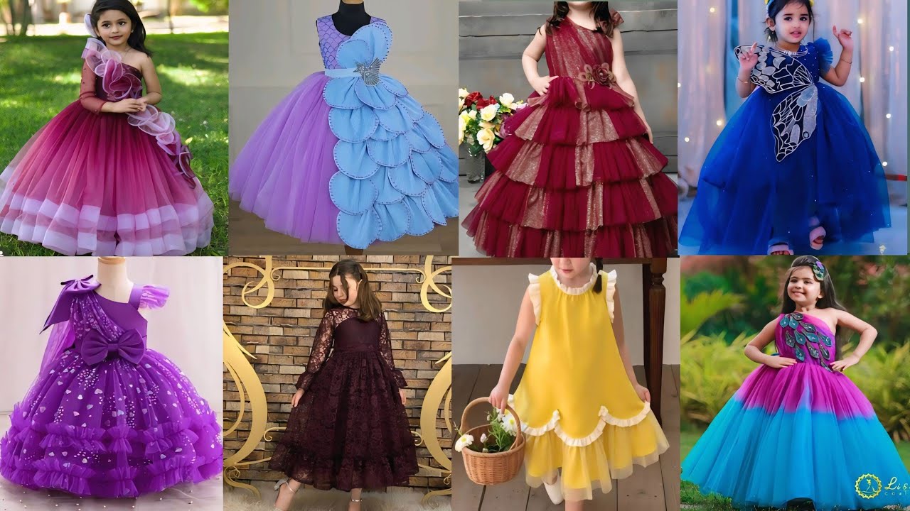 Baby Net Frock Designs 2025 /Beautiful Fancy Net Frock Design / Latest Baby Frock Design