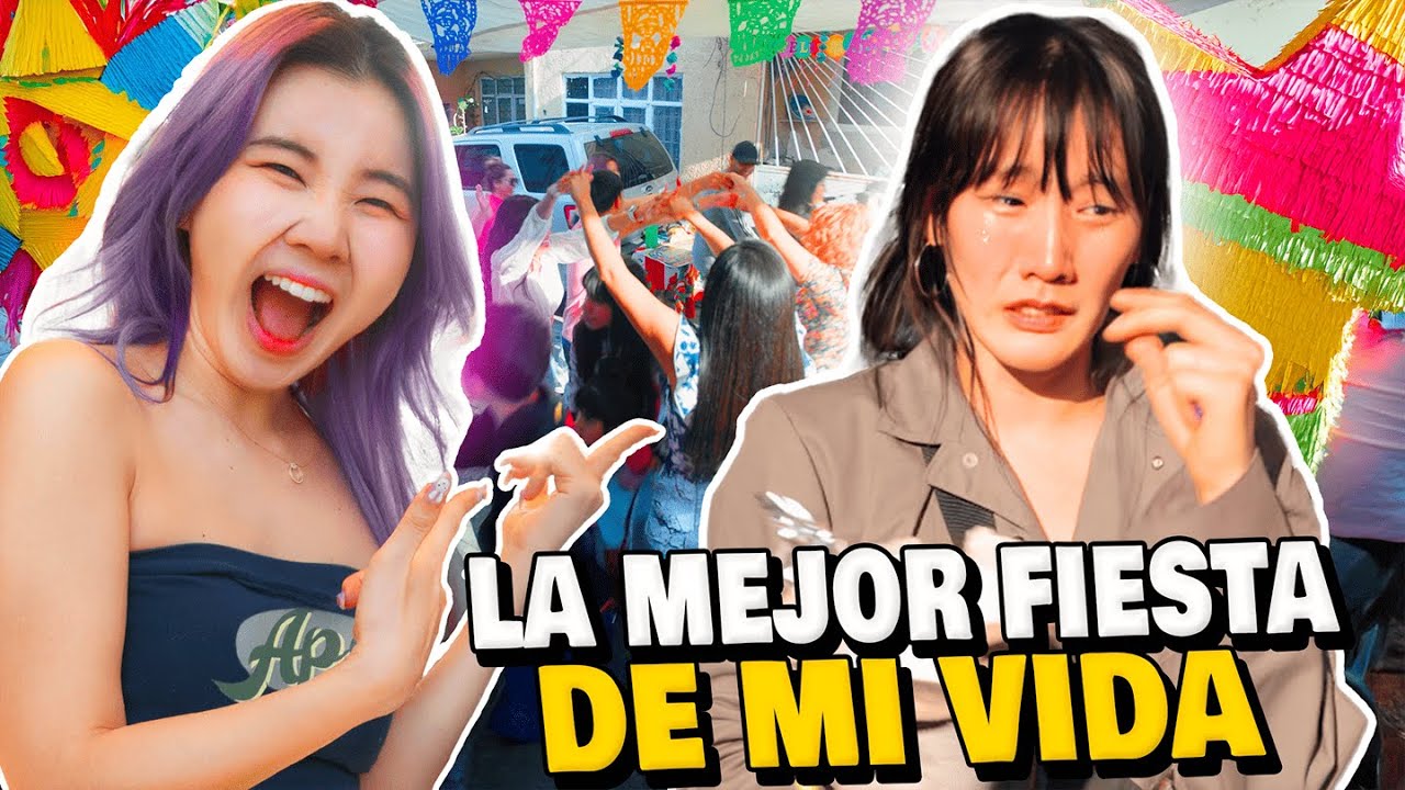 COREANA LLORA POR TENER FIESTA MEXICANA POR PRIMERA VEZ l Chingu Amiga