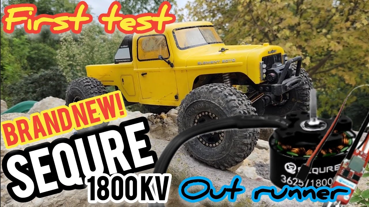 NEW Brushless motor release! SEQURE 1800kv out runner system. Spoiler alert! It's pretty good!