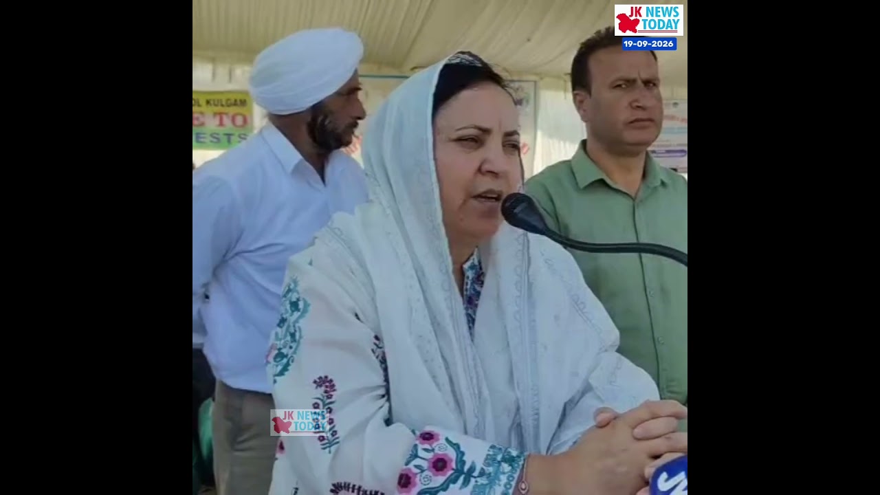 Sakina inaugurates big sports events in South Kashmir | JK News Today
