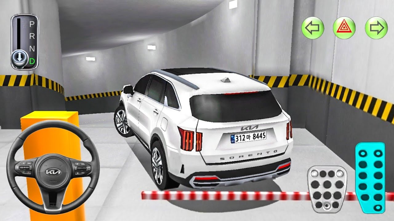 New MPV car KIA Carnival 2024 in Parking Building#2 - 3D Driving Class Simulation - Android Gameplay
