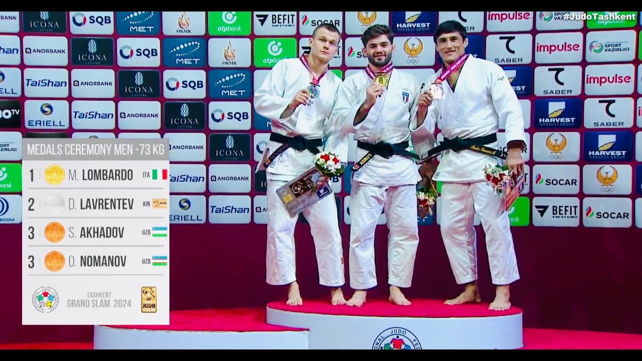 -73kg Medal Fights  🥋 Witness the Ultimate Showdown at Tashkent Grand Slam 2024🌟