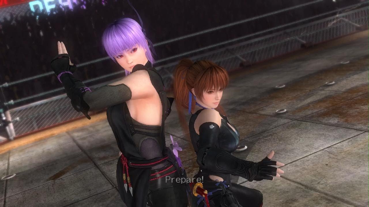 DEAD OR ALIVE 5 Last Round Arcade mode Tag team Kasumi and Ayane