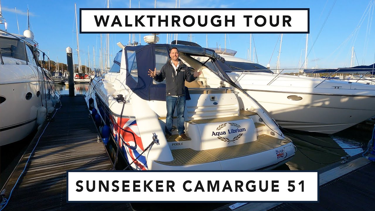 Sunseeker Camargue 51 - Walkthrough Tour - A true classic, a perfect choice for luxury cruising!