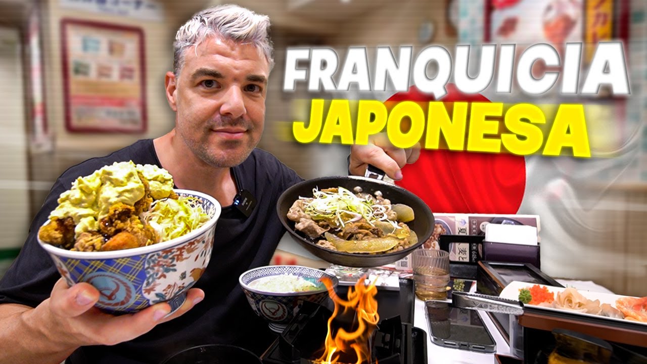 PROBANDO la FRANQUICIA FAVORITA POR LOS JAPONESES! 🇯🇵 &iquest;TAN BUENA ES? *24 horas abierto*