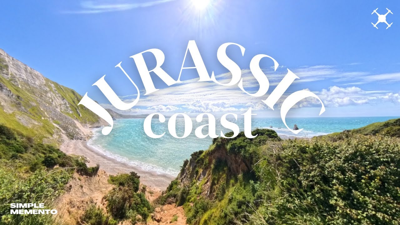 Walking The Beautiful Jurassic Coast Path | Full Trail | Relaxing hiking video with music