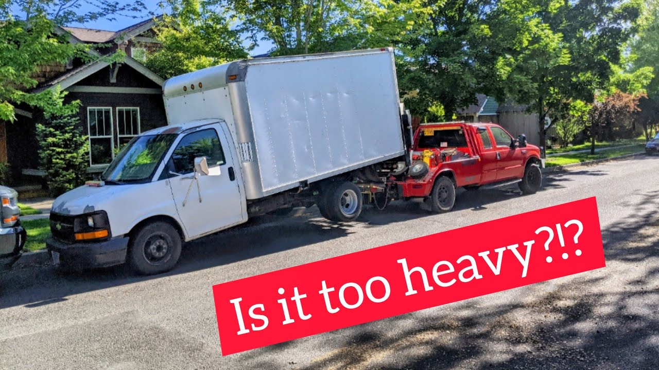 Will this huge van crush my tow truck??!    A day in the life of a tow truck driver