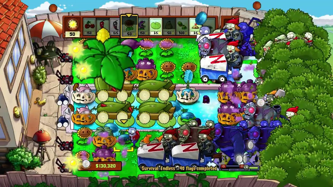 Alive and Planting Achievement FINAL PART - END - Part 20 of 20 - Flag 40 - Plants vs Zombies 1