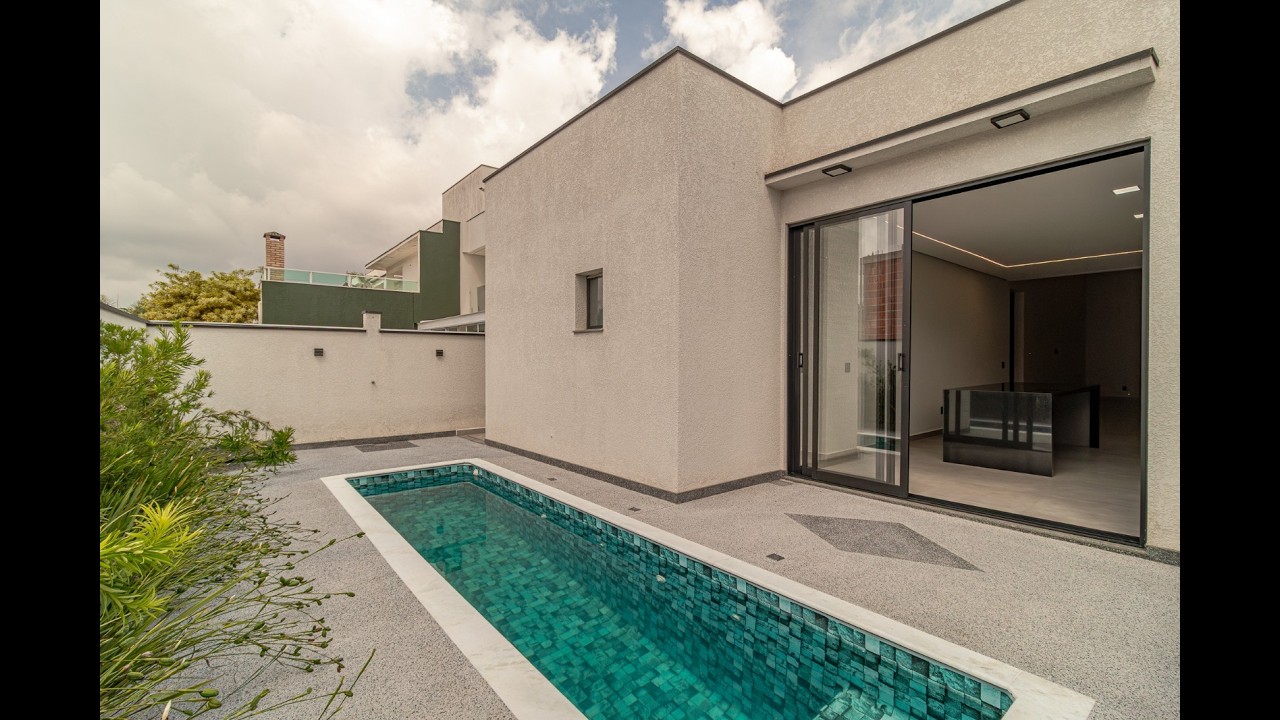 Casa térrea à venda - Condomínio Villa Olympia – Sorocaba3 suítes | 195m² de área | Piscina com raia