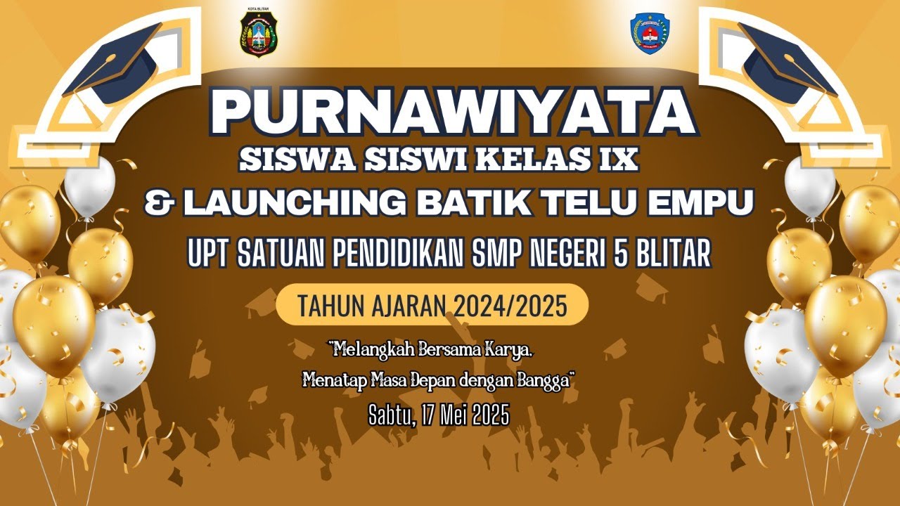 PURNAWIYATA KELAS IX & LAUCHING BATIK TELU EMPU