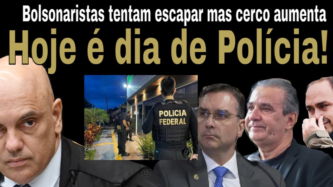 AGORA: PF ATRÁS DE BOLSONARISTAS GRAÚDOS! FLAVIO DESAFIA MAS ESCONDE 1512 DEPÓSITOS! MALA CONDENADO