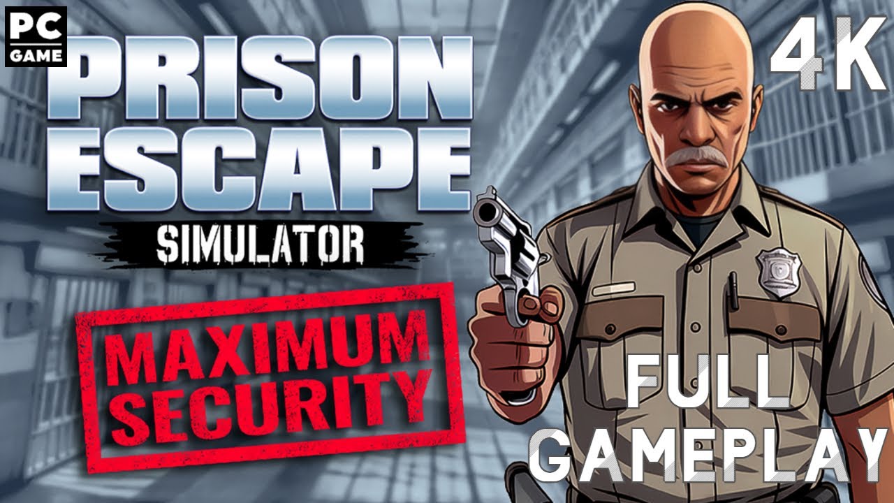 Prison Escape Simulator: Dig Out Maximum Security Update Full Gameplay 4K PC Game No Commentary