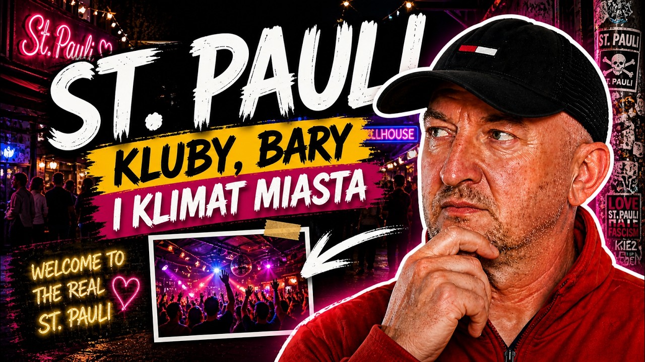 ST. PAULI - NOCNE ŻYCIE HAMBURGA - BARY, KLUBY I ATMOSFERA #stpauli #hamburg #nightlife #reeperbahn