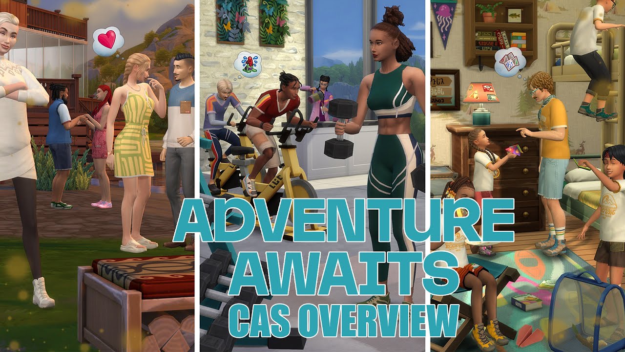 Adventure Awaits │ CAS Overview │ Sims 4