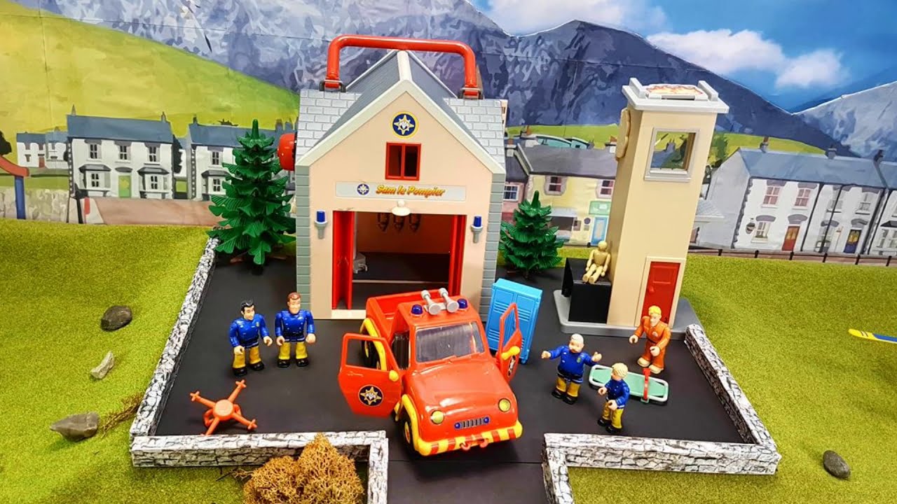 Feuerwehrmann Sam 🚨 Umzug in die neue Feuerwehrstation 🔥 Die Wache fängt Feuer und brennt