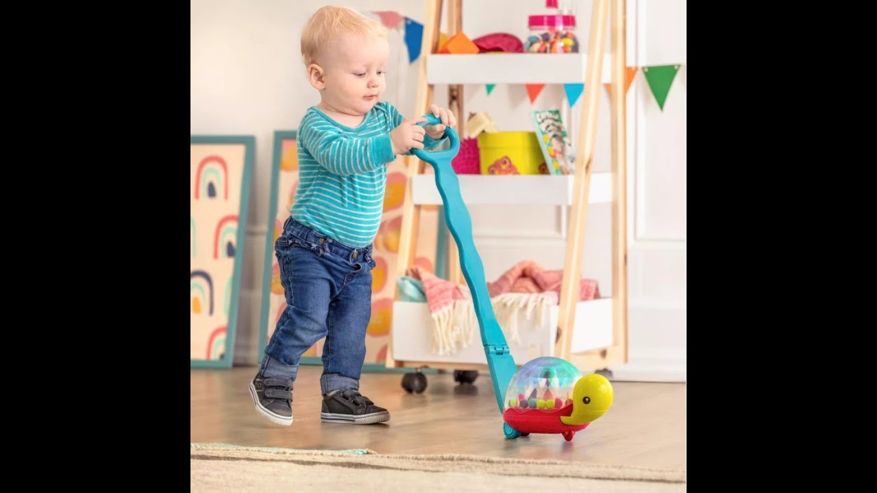 B  toys Light Up Turtle Ball Popper & Walker   Walk 'N' Pop!