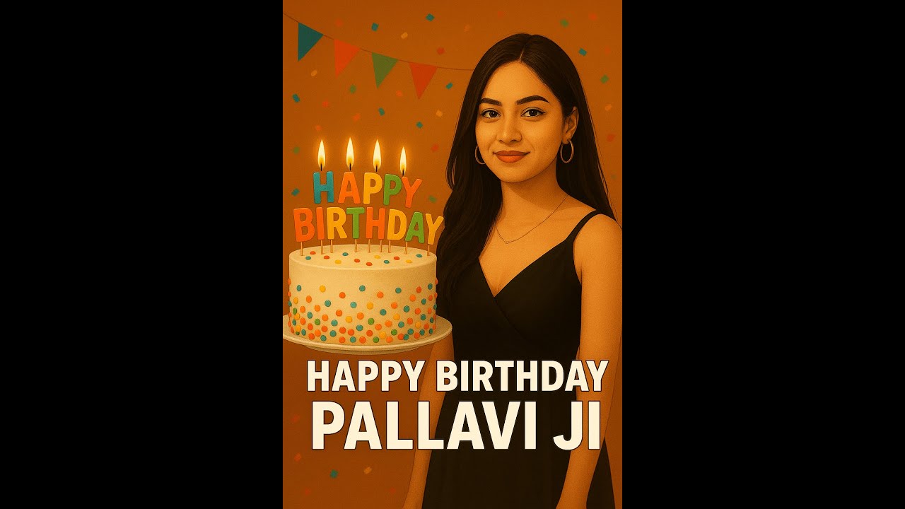 🎂 Happy Birthday Pallavi Ji | Special Personalized Birthday Song 2025 | Name Song with Music 🎉#video