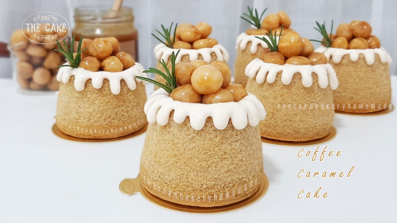 Coffee Caramel Cake / เค้กกาแฟคาราเมล : By The Cake
