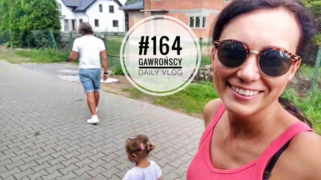 Niedzielny obiad u dziadków spacer Przysucha lody Cornish Rex kot Owczarek niemiecki Amstaff