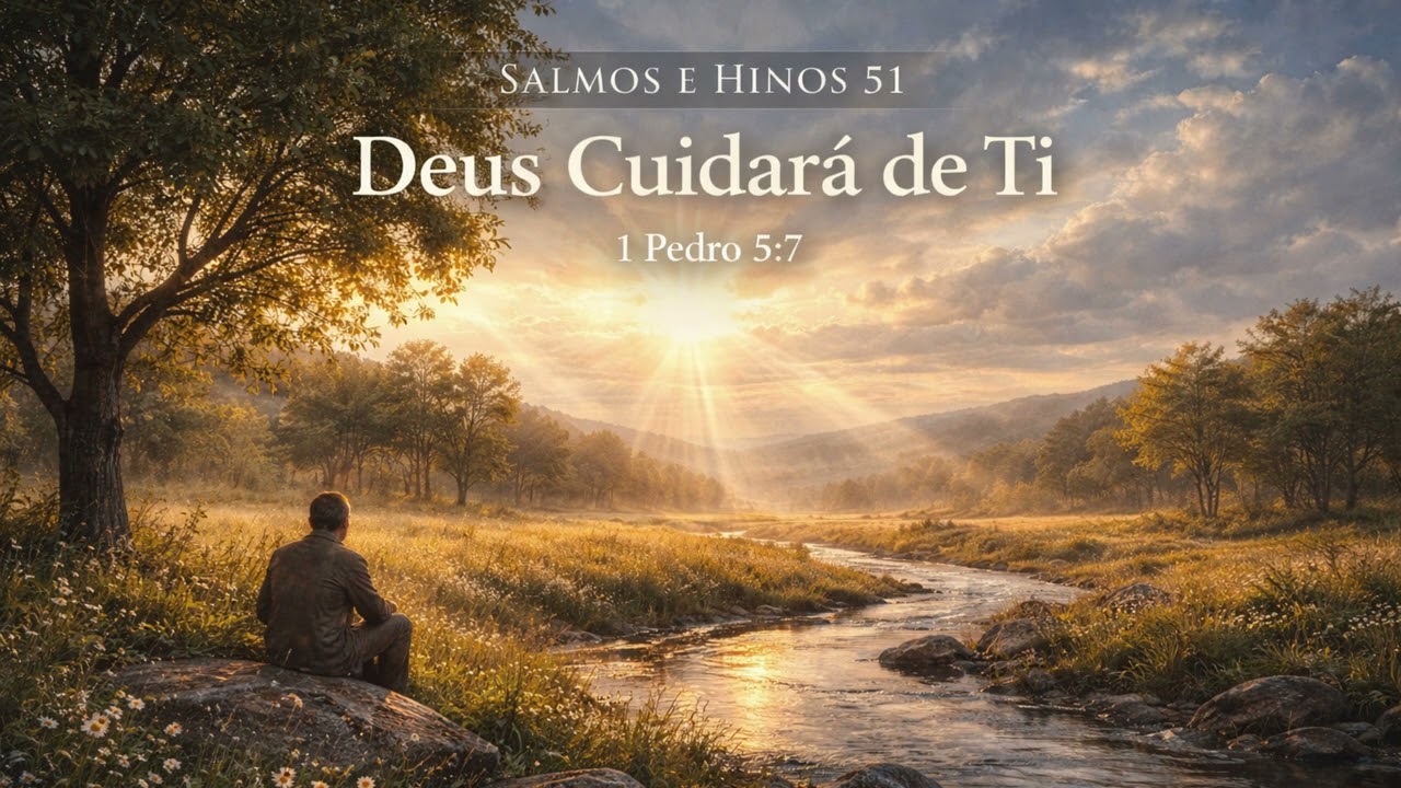 Salmos e Hinos 51 – Deus Cuidará de Ti | 1 Pedro 5:7 | Hino Cristocêntrico