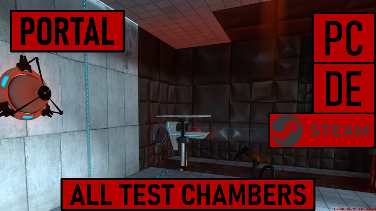 Portal [PC|Steam|DE] | All Test Chambers - Walkthrough