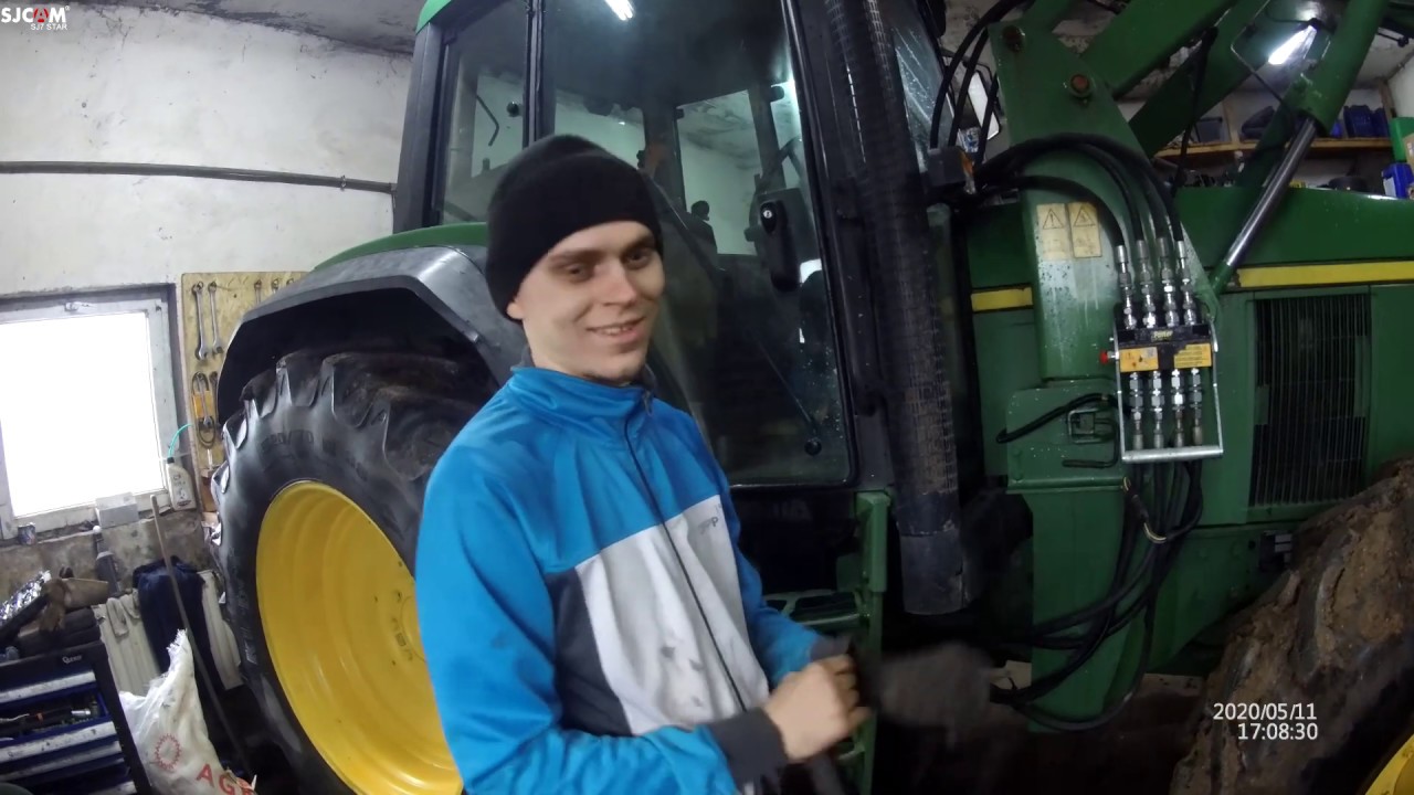 Vlog #72 Coś stuka w przednikm moście, czyli naprawa miękkiej osi w John Deere 6810