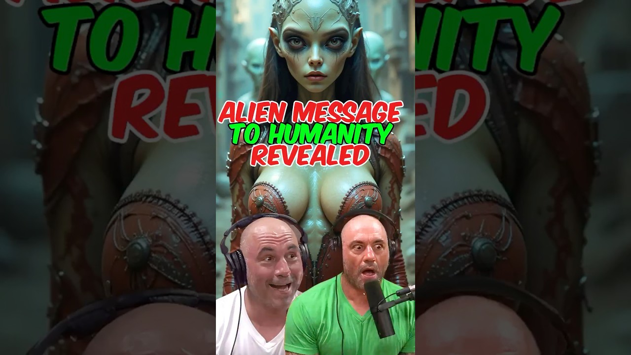 Alien Message to Humanity Revealed | Joe Rogan #jre #podcast #unitedstates #jreclips