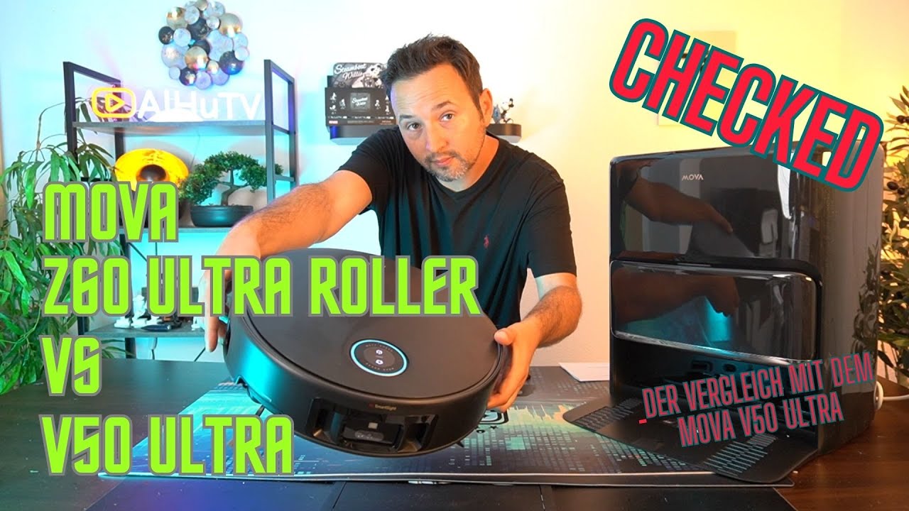 MOVA Z60 Ultra Roller vs MOVA V50 Ultra - Welche Stärken passen zu deinem Zuhause - REVIEW