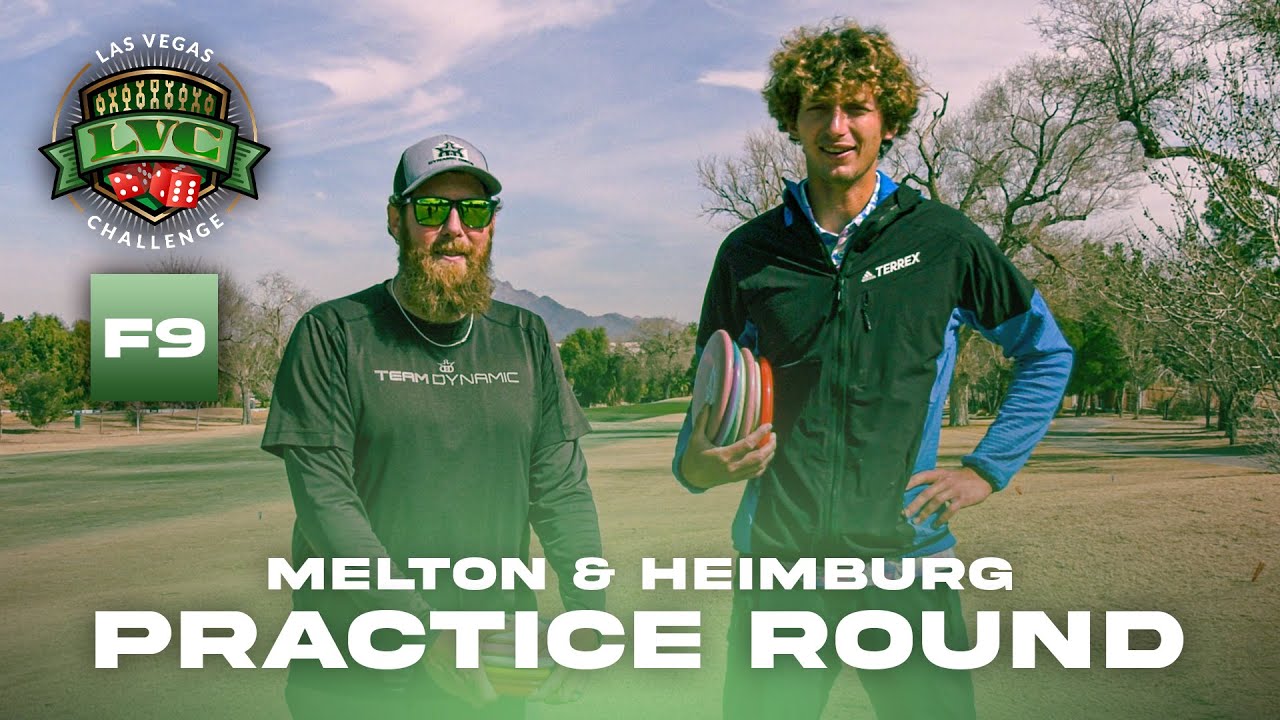 A good dose of trash talk and good vibes | Zach Melton and Calvin Heimburg | Practice round at LVC