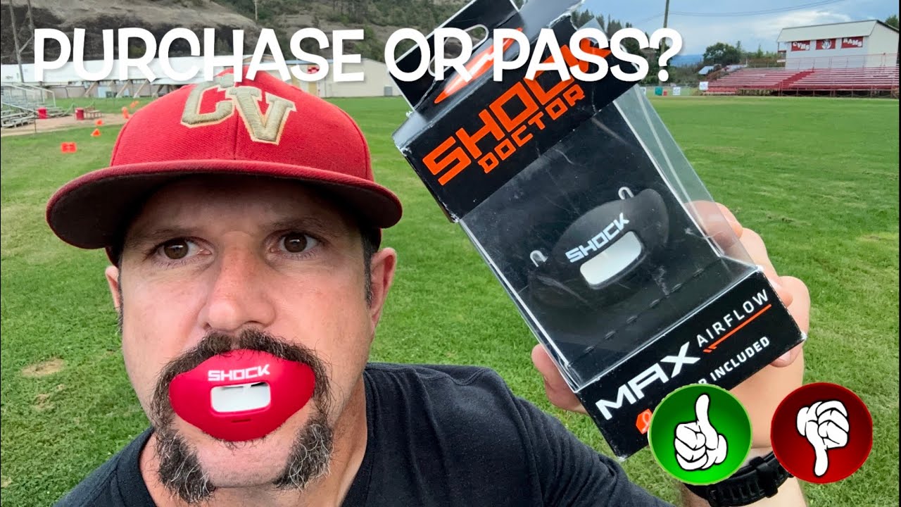 Coach Reviews & Demos the Shock Doctor Max AirFlow Mouth Guard