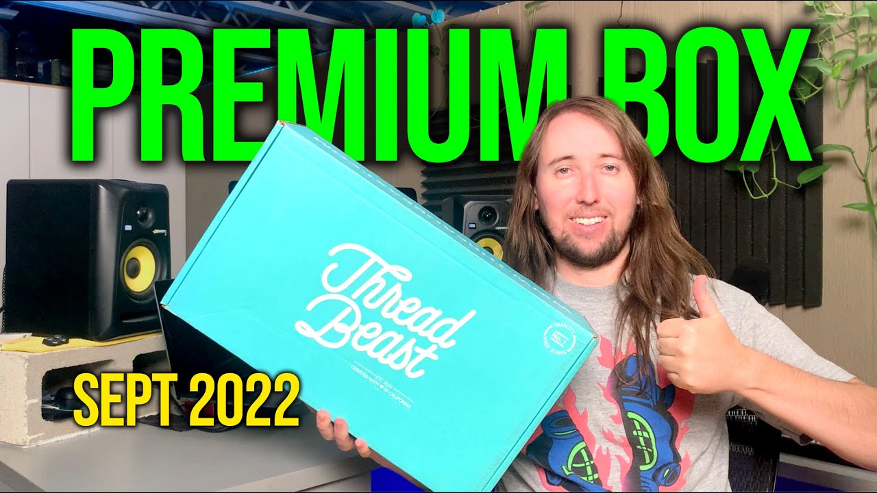 ThreadBeast Premium Package Unboxing and Review September 2022