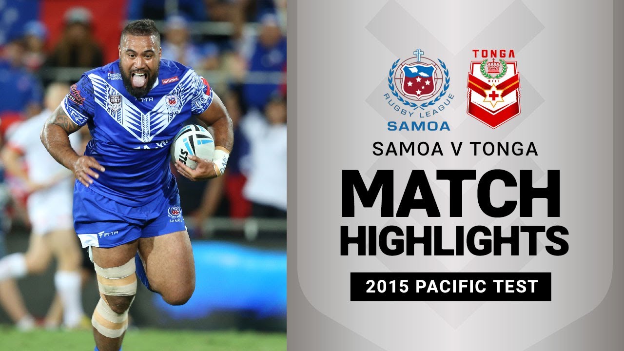 NRL Highlights | Toa Samoa v Mate Ma'a Tonga | 2015 Pacific Test | Highlights