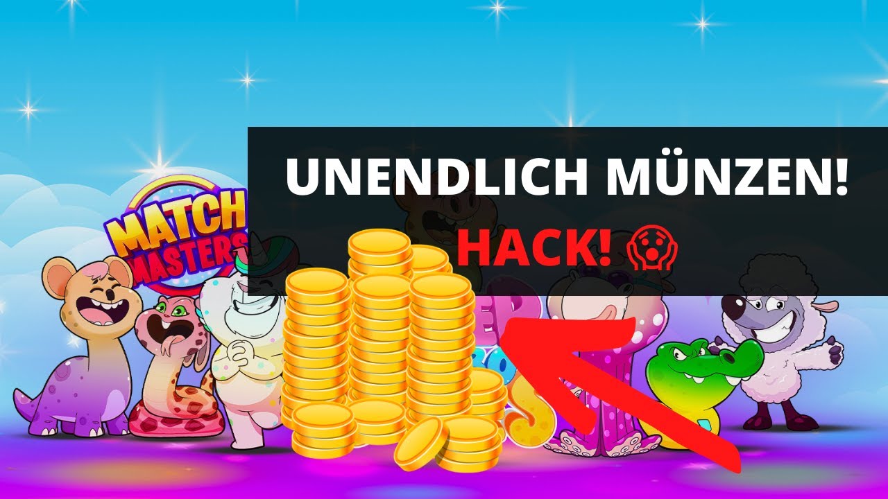 😱 Match Masters HACK Unendlich M&Uuml;NZEN bekommen! Deutsch