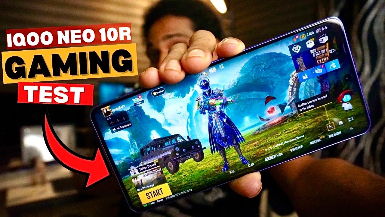 IQOO NEO 10R Putt 120 fps GAMEPLAY Review ✅ Come and beat it....🔥